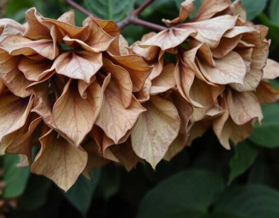 Dying Hydrangeas
